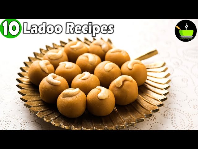 10 Easy Ladoo Recipes | 10 Best Ladoo (Laddu) Recipes | High Protein Ladoo Recipes | Healthy Sweets | She Cooks