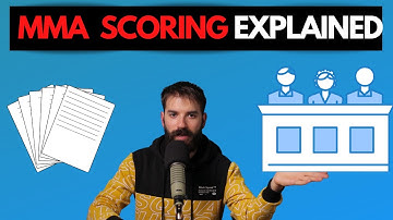 How UFC fights are scored