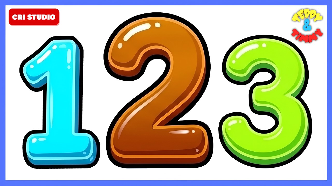 1 To 10 | Numbers | One Ten | 1234 | 12345 | Number Names | Toddlers Videos | Cartoons for Kids