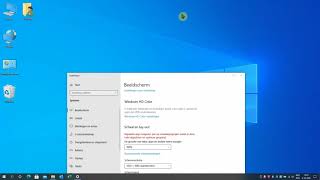 W10-0006 Bureaublad Pictogrammen Groter Of Kleiner Maken In Windows 10
