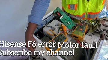 F6 Error Hisense washing machine #technology#hindi #china #hisense#shortvideo#viral #washingmachine
