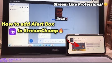 How to Add Alert Box on Stream Champ App | Stream Like a Professional🔥