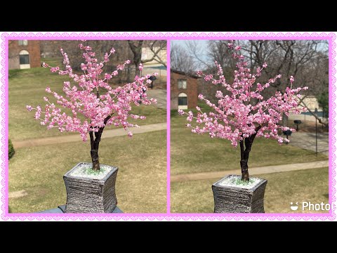 Video: Cómo Hacer árboles Y Flores Con Cuentas