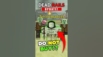😱 DO *NOT* BUY THIS CLASS?! (NECROMANCER) | Deadrails Wearwolf Packmaster Class UPDATE #deadrails