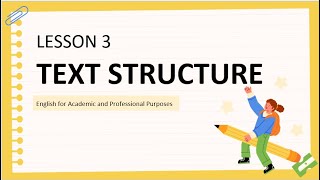 Lesson 3: Academic Text Structures | EAPP