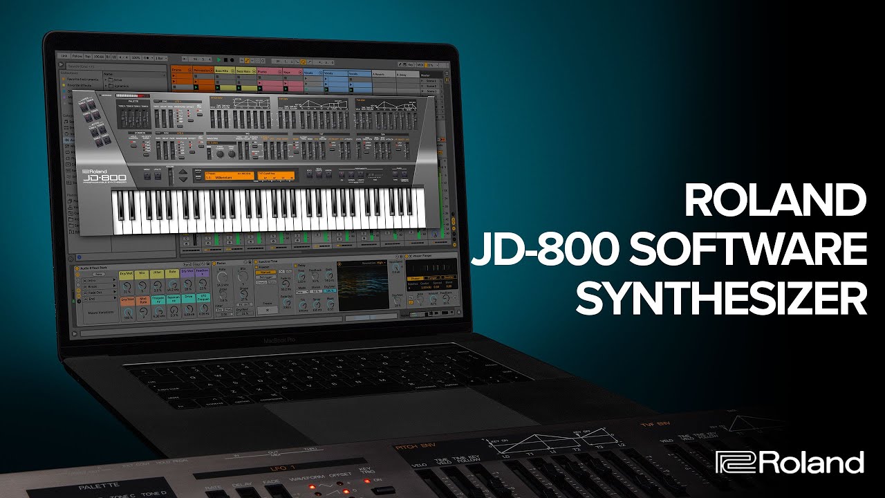 Solar eclipse Get angry Goods Roland JD-800 Software Synthesizer Overview | Vintage Digital Icon Now on  Roland Cloud - YouTube