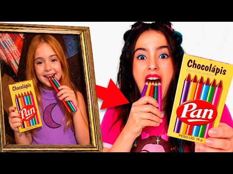 EATING VINTAGE CANDY FROM WHEN MY MOM WAS A KID (I DIDN'T LIKE IT)
