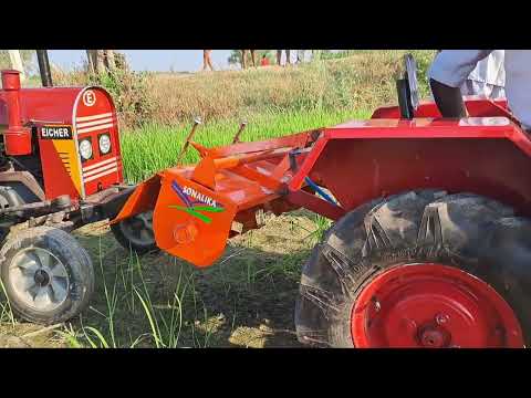 New technology rot avatar plus  Cultivator setting  Mini Mahindra tractor Komal Kumar