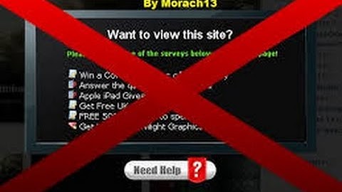 How to Skip/Bypass Surveys (2016)