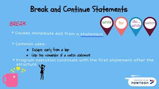 Break, Continue and Goto Statement