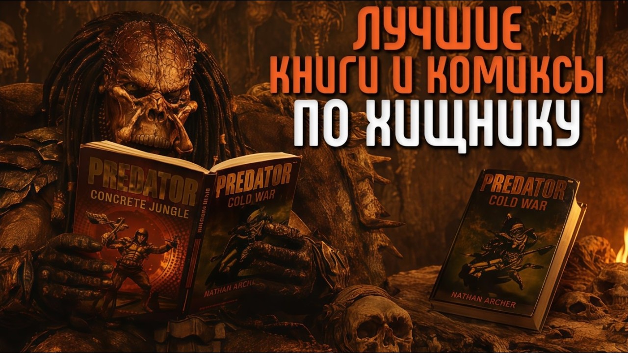 САМЫЕ ВАЖНЫЕ КНИГИ И КОМИКСЫ ДЛЯ ВСЕЛЕННОЙ ХИЩНИКА - ОНИ СТАЛИ ОСНОВНОЙ ЛОРА