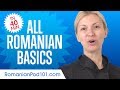 Learn romanian in 40 minutes  all basics every beginners need