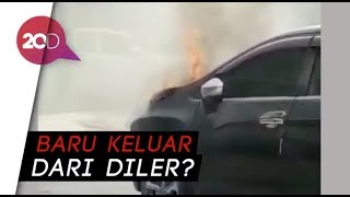 Download lagu Xpander Masih Berpelat Putih Terbakar di Riau