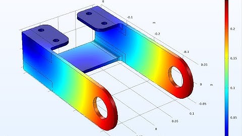 SOLIDWORKS _BRACKET STATIC _ANALYSIS USING COMSOL MULTIPHYSICS
