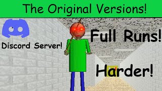 Baldi's Basics: Versions 1.0 & 1.1 | Full Runs & Endings