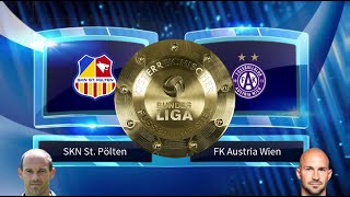 Prognose & Vorschau für SKN St. Pölten gegen FK Austria Wien  20/10/2019 - Fußballprognosen