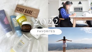 2022 favorites: highs, lows, fave beauty products & books