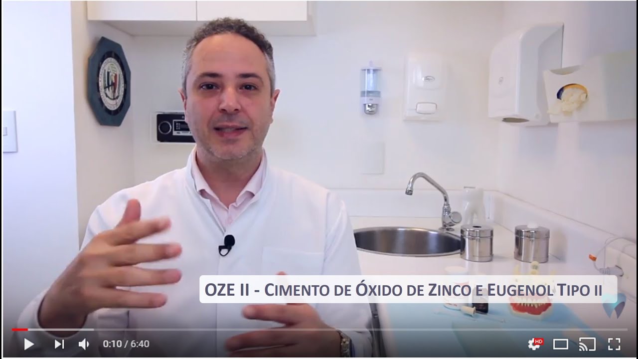 OZE II - Cimento de Óxido de Zinco e Eugenol do Tipo II