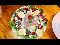 Recette 38 Salade Nicoise سلطة نيسواز الغنية مع الصلصة احسن من المطاعم 