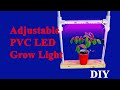 DIY Grow Light Stand - Adjustable LED Bar For Your Plants