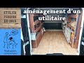 Amenagement en bois dun utilitaire