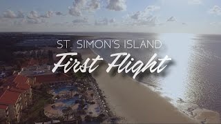 First Drone Flight On St Simons Island Ga