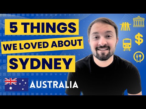 What 5 things made us fall in love with SYDNEY AUSTRALIA ❤️