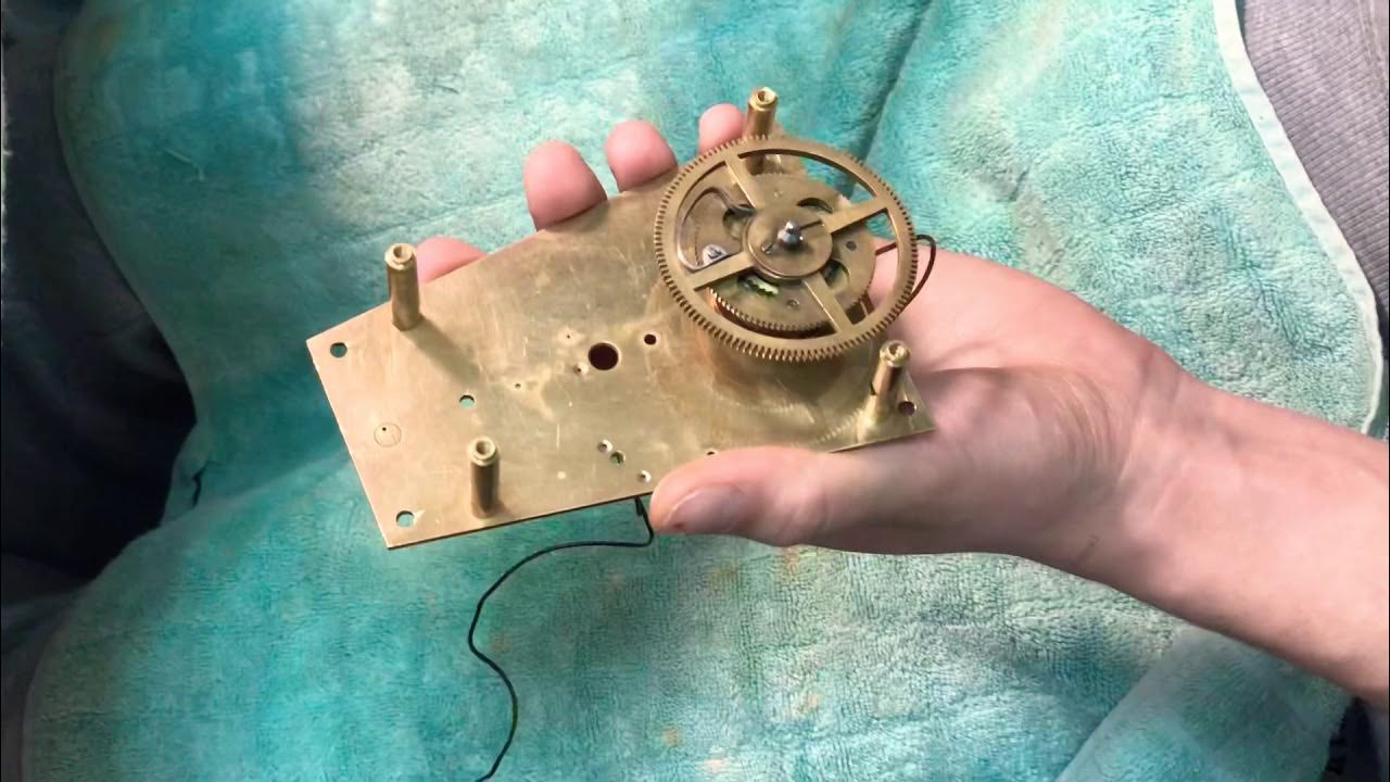 Чистка часов. Gustav Becker настенные часы