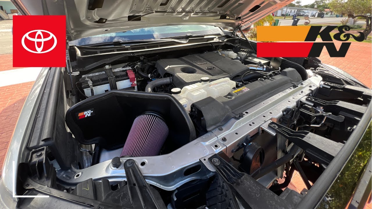 22-26 Toyota Tundra K&N air intake kit