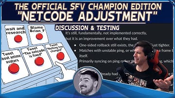 Sajam Discusses & Tests the SFV Champion Edition "Netcode Adjustment"