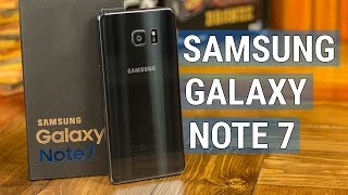 Samsung Galaxy Note 7 - смартфон, который взрывается! Распаковка и краткий обзор Galaxy Note 7