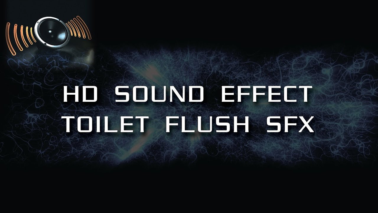 HD Sound Effects Toilet Flush SFX YouTube