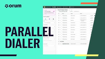 Parallel Dialer Walkthrough