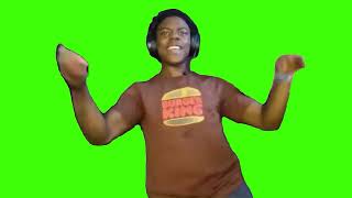 Ishowspeed Throws Headset Just Dance  (Free Green Screen)