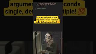 Function Arguments Explained Fast💻#python #shorts #programming #coding #viral  #pythonprogramming