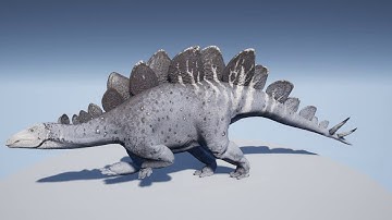 Path of Titans - Stegosaurus Run Animation