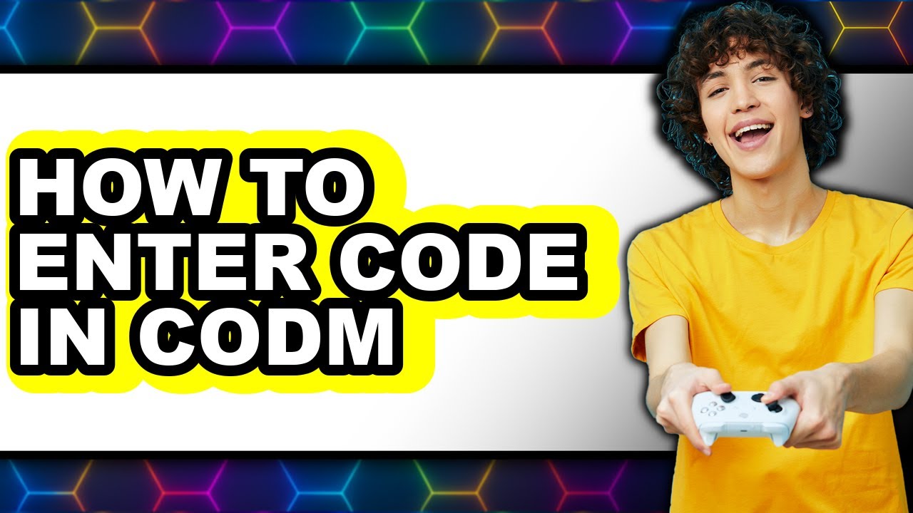 How to Enter Code in Codm (only Way) - YouTube