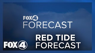 Red Tide Forecast for March 17th