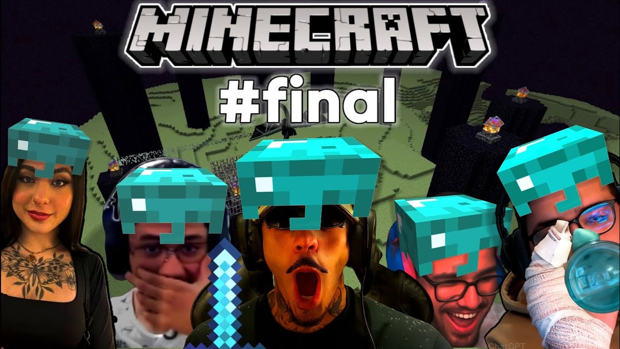 SNOPEY CONSEGUIU ZERAR MINECRAFT COM OS AMIGOS !!!