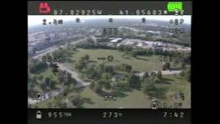 First flight with the Cyclops Storm OSD in the Fenwing Penguin
