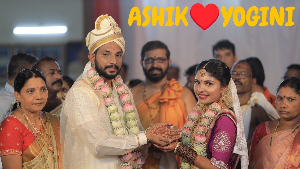 ASHIK♥️YOGINI candid wedding video || Highlights || Sullia