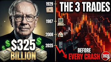 The same 3 trades before every crash—1929, 1987, 2008. Now 2025. History doesn
