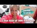 DECLUTTERING OVER 500 ITEMS IN 30 DAYS | 30 day minimalism game