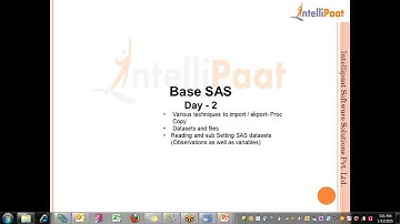 Base SAS - Session 2