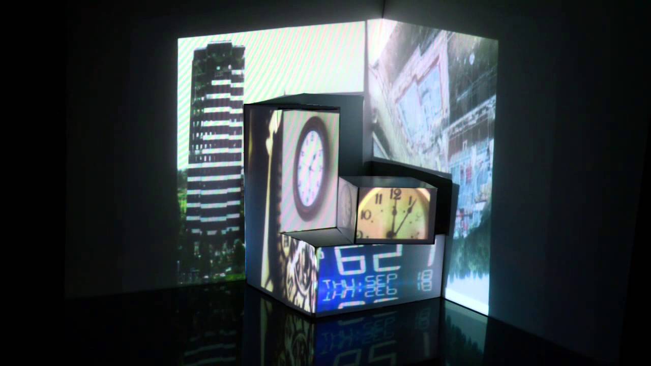 Projection Mapping VPT (first try) YouTube