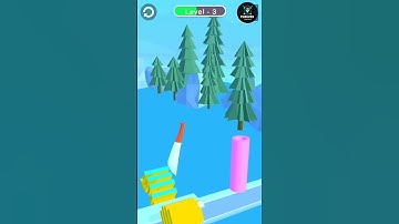 #Android Game Slice Cut 3d Try 3 #shorts #Satisifyinggameshorts #ASMRgame #slicecutgame #3dgame