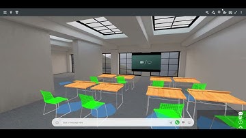 Virtual Classroom Space | Learnbrite 3D Learning Experience Platform