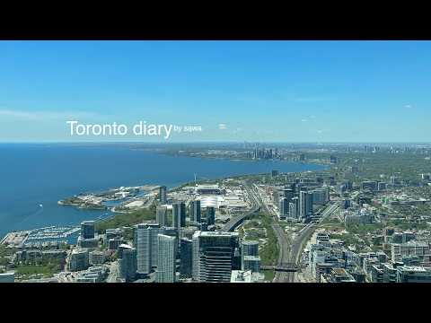 Toronto diary | 内気な私のカナダワーホリ生活 | バイト 日常 CNタワー