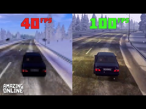 ЛУЧШАЯ НАСТРОЙКА ENB. С 40 до 100 ФПС. КАК?! | ГАЙД по ENB на AMAZING ONLINE