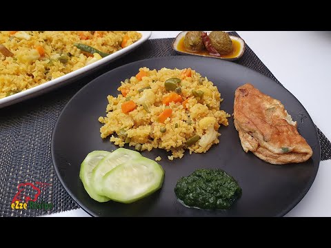 সবজি-দিয়ে-ভুনা-খিচুড়ি-রান্না-|-vegetable-bhuna-khichuri-|-bengali-khichuri-recipe